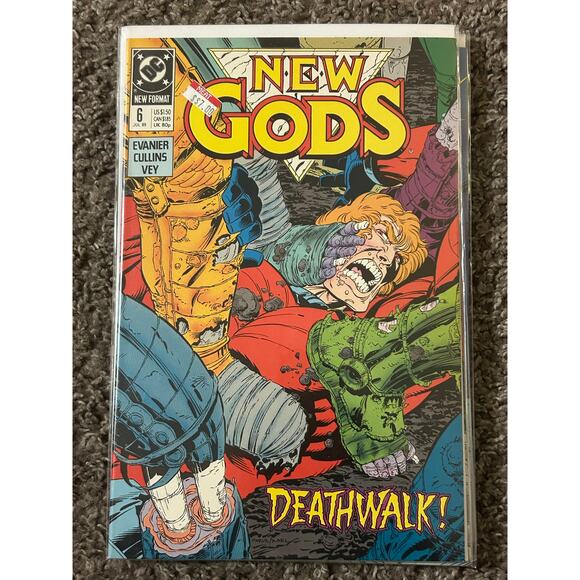 New Gods 3rd Series #1, 2, 3, 5, 6 (1989 DC) Lot of 5 - Picture 6 of 6